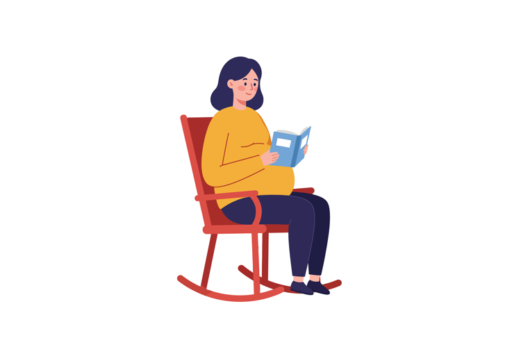 Rocking Chair Clipart Image 13