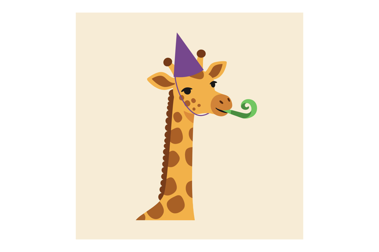 Giraffe Clipart Image 13