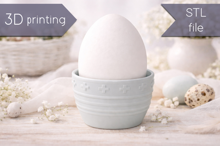 Easter Egg Holder Stl, 3d Printing Home Decor