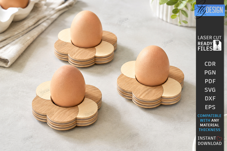 Egg Organizer Laser Cut | Egg Holder | Egg Storage | Kitchen