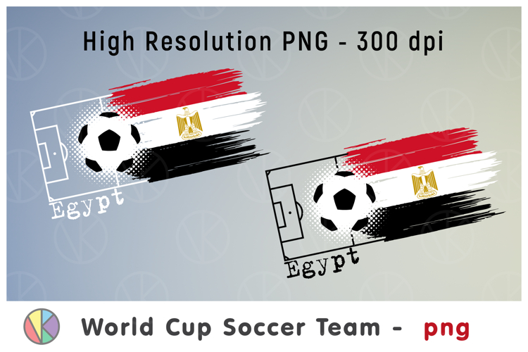 Egypt National Soccer Team Flag. World Cup 2026