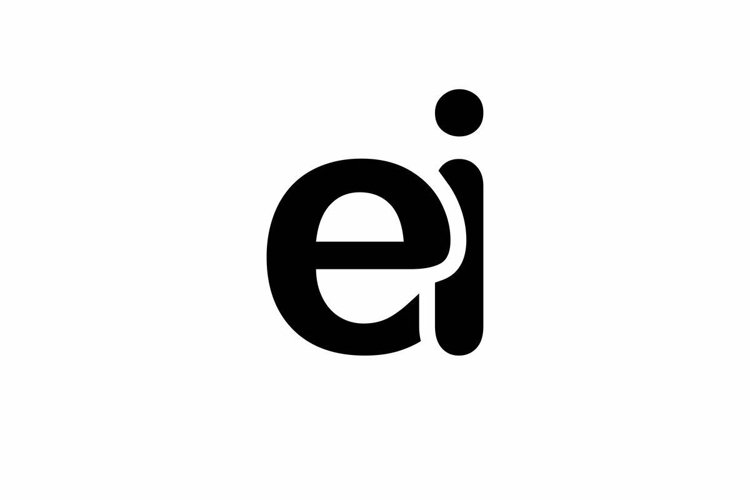 EI logo design vector template example image 1