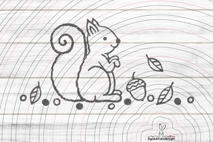 Squirrel Svg Image 16