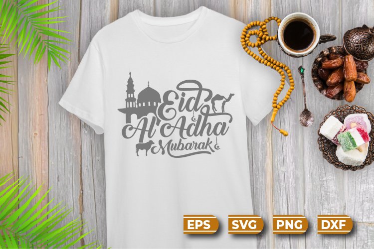 Eid al adha mubarak quotes SVG | Eid al adha mubarak svg example image 1