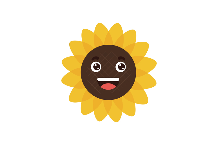 Sunflower Vector Image 6
