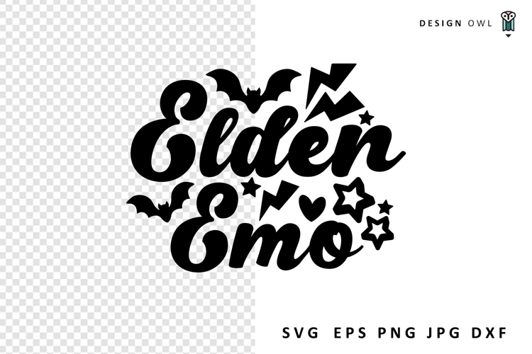 Elder Emo - Funny SVG