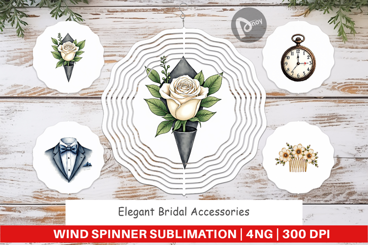 Bridal Keepsakes Wind Spinner