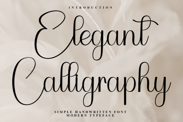 Elegant Calligraphy