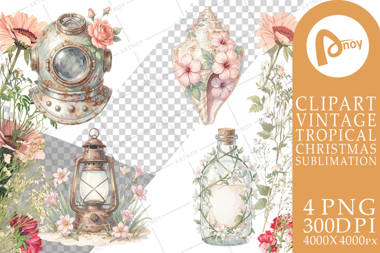 Elegant Coastal Summer Sublimation