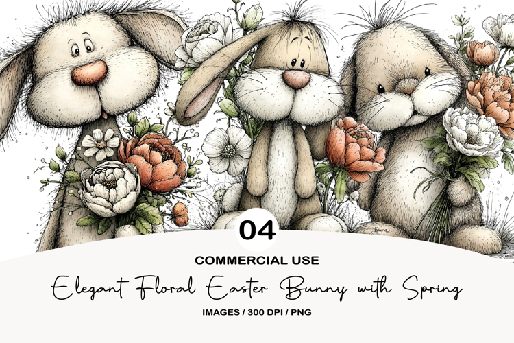 Easter Bunny Illustration Image 17