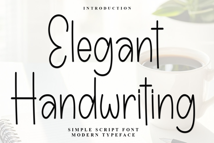 Elegant Handwriting
