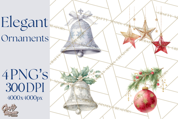 Christmas Bells Clipart Image 7