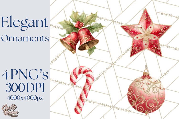 Christmas Bells Clipart Image 11