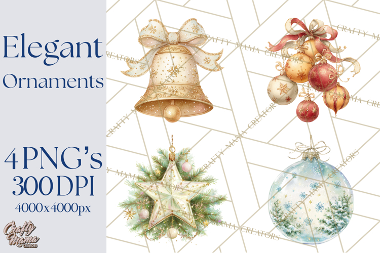 Christmas Bells Clipart Image 15