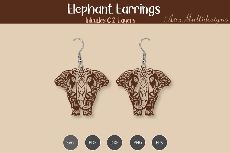 Elephant Earrings
