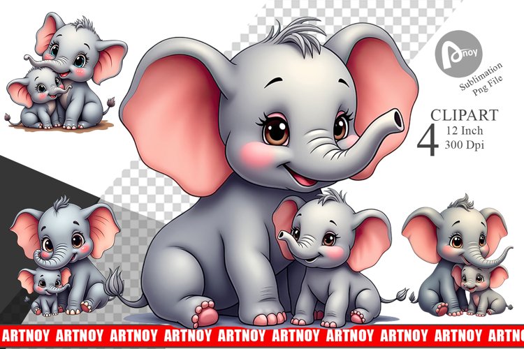 Elephant Png Clipart Image 6
