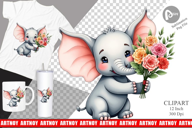 Elephant Png Clipart Image 20