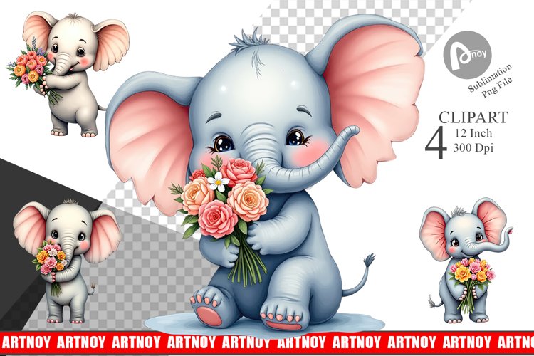 Elephant Png Clipart Image 21