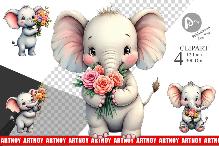 Elephant Png Clipart Image 22