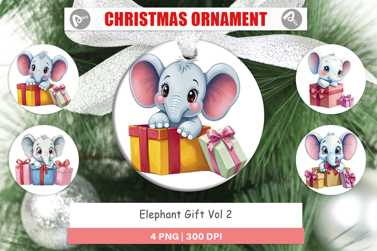 Ornament Elephant Gift