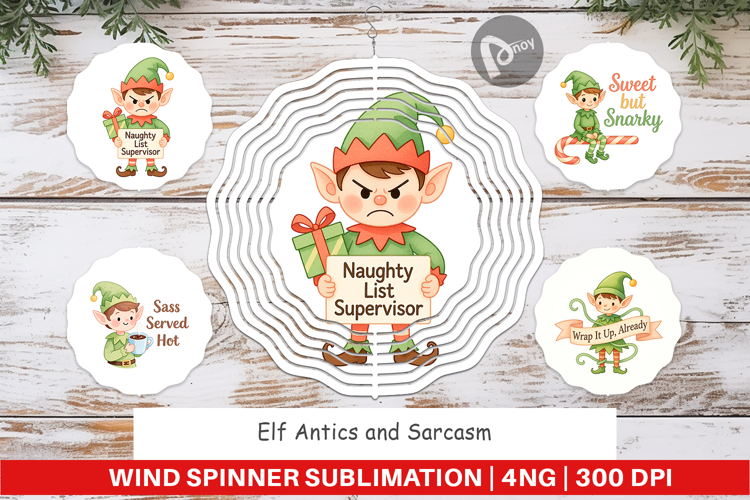 Wind Spinner Elf Antics Quotes