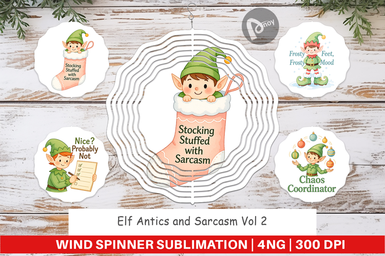 Wind Spinner Elf Antics Quotes