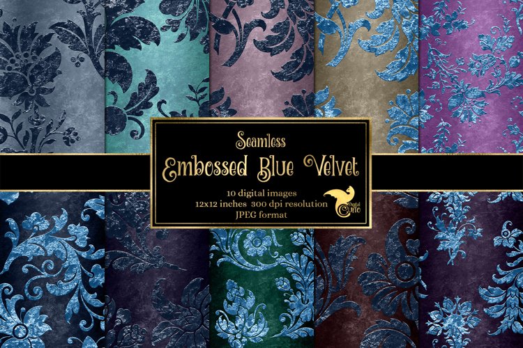 Blue Textures Image 6
