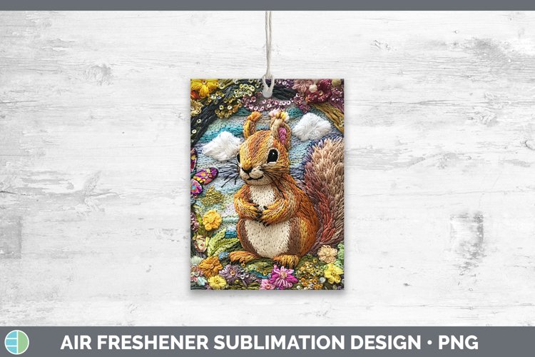 GorgeousEmbroider Air Freshener design.