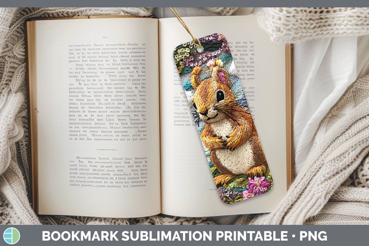 GorgeousEmbroider Bookmark design.