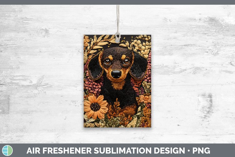 GorgeousEmbroidered Air Freshener design.