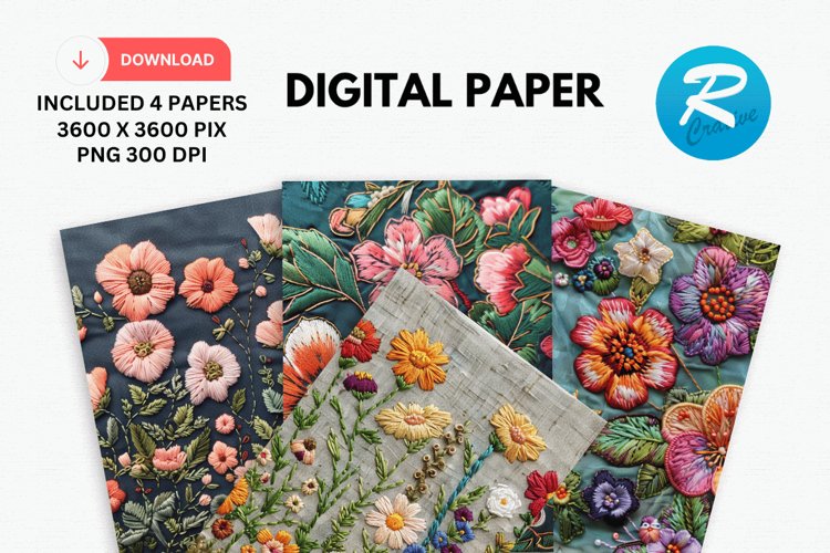 Flowers Texture Image 19