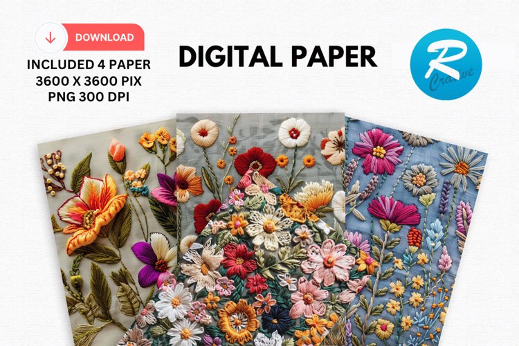 Flowers Texture Image 18