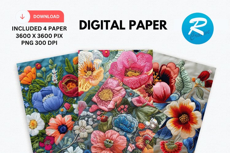 Flowers Texture Image 17