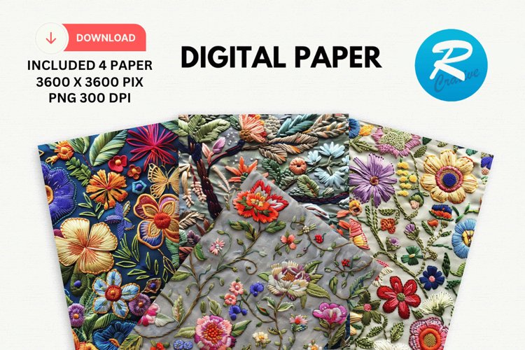 Flowers Texture Image 12