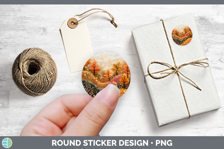 GorgeousEmbroidered Stickers design.