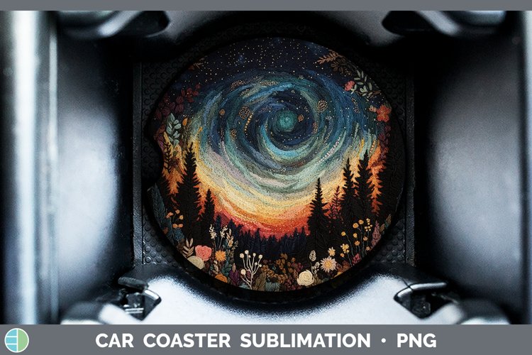 Car Coaster Sublimation Designs