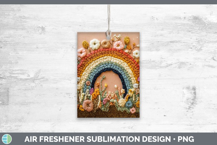 GorgeousEmbroidered Air Freshener design.