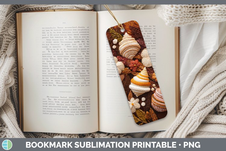 GorgeousEmbroidered Bookmark design.