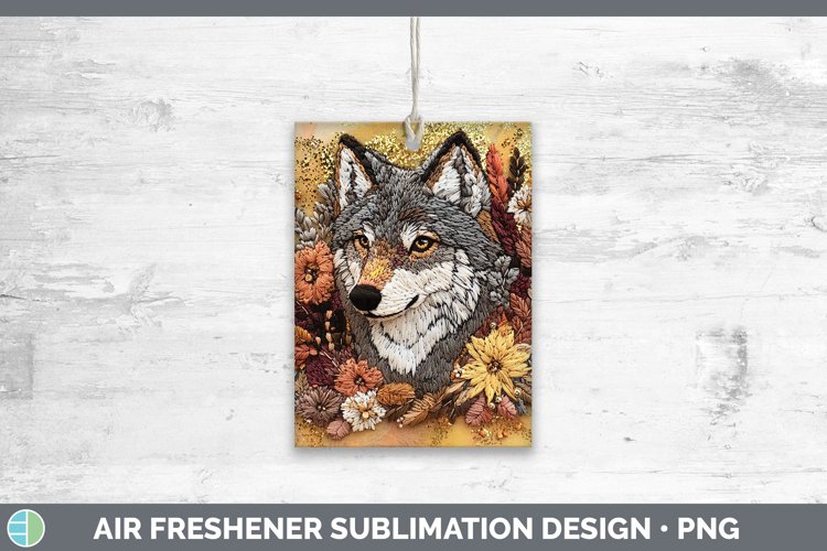 GorgeousEmbroidered Air Freshener design.