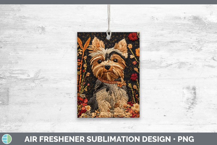 GorgeousEmbroidered Air Freshener design.