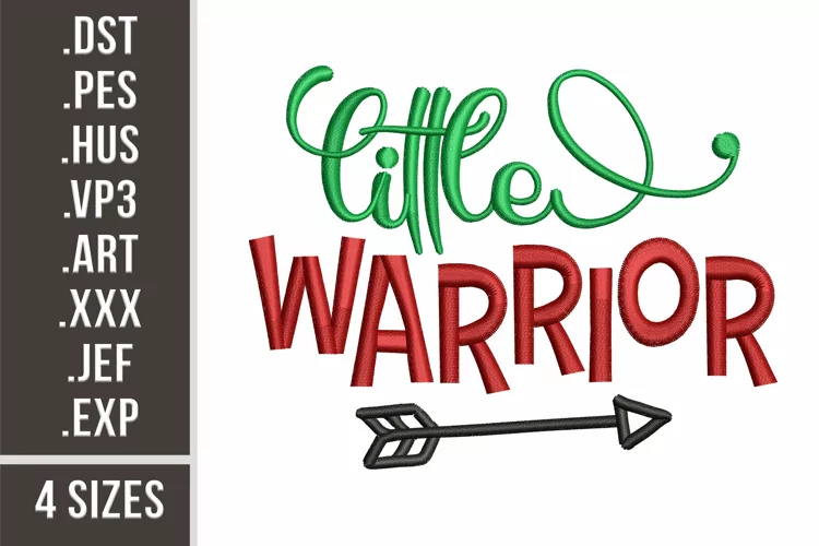 Little Warrior | Baby Embroidery