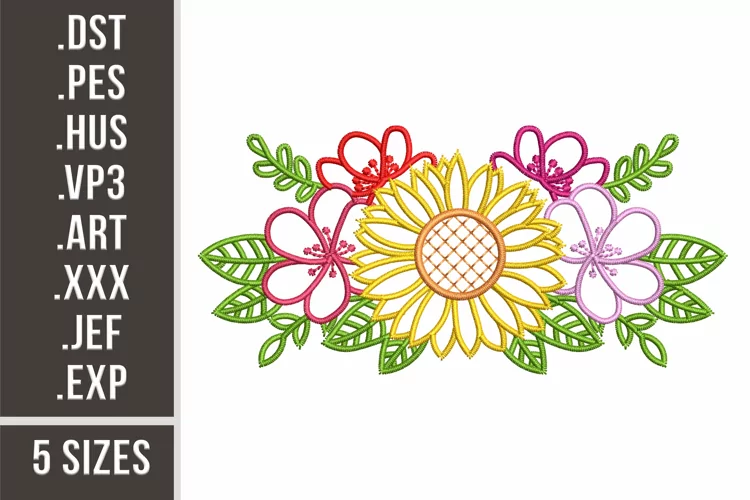 Flowers Bundle | Embroidery Design