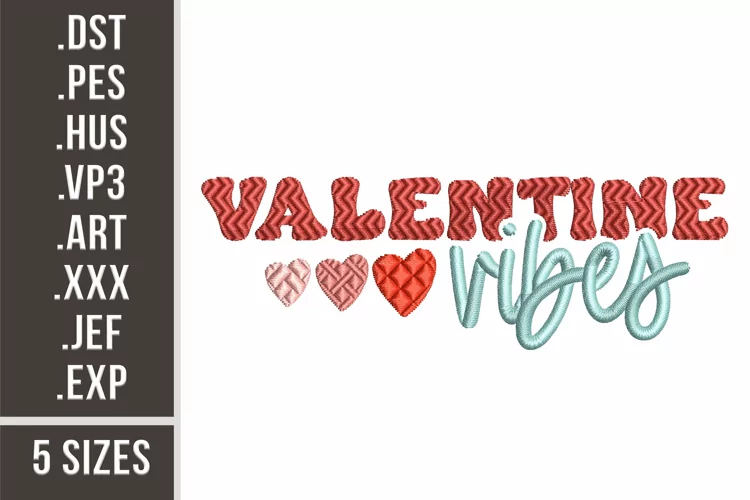 Valentine Vibes | Embroidery Pattern