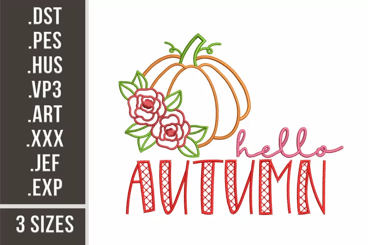 Hello Autumn | Seasons Embroidery