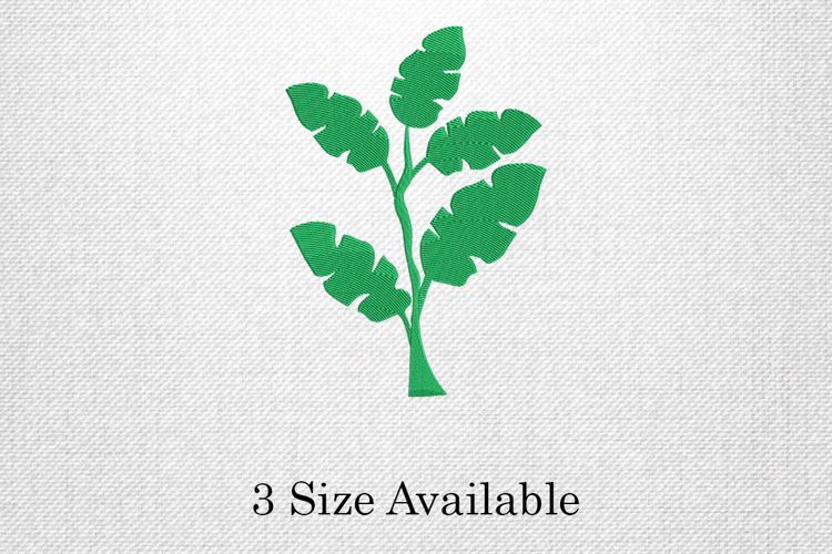 Plant Embroidery Image 2