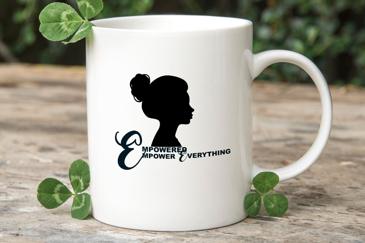 PNG Sublimation Design: Empowered Women Empowered Everything