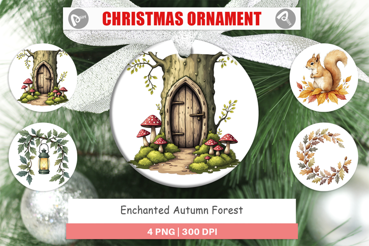 Ornament Enchanted Autumn Forest