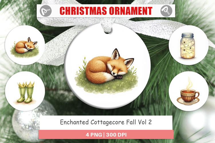 Ornament Enchanted Fall Cottagecore