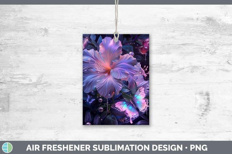 GorgeousEnchanted Flowers 3D Air Freshener design.