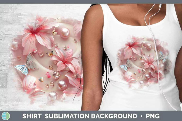 Enchanted Flowers 3D Azalea Shirt Sublimation Sublimation Ba